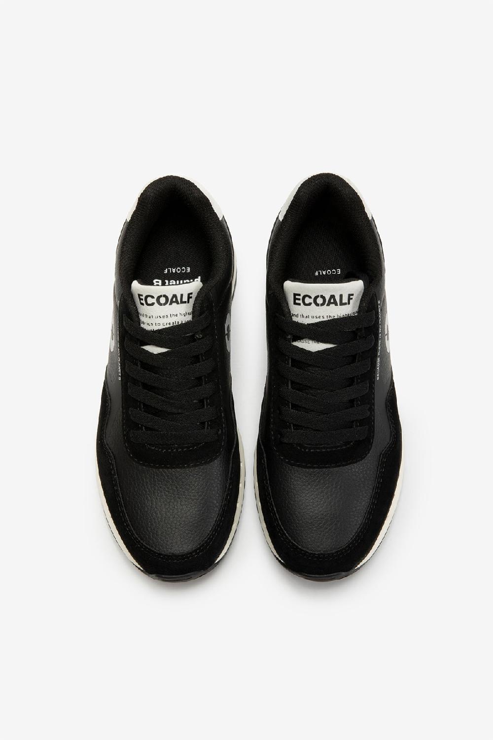 Ecoalf BLACK CERVINO TRAINERS