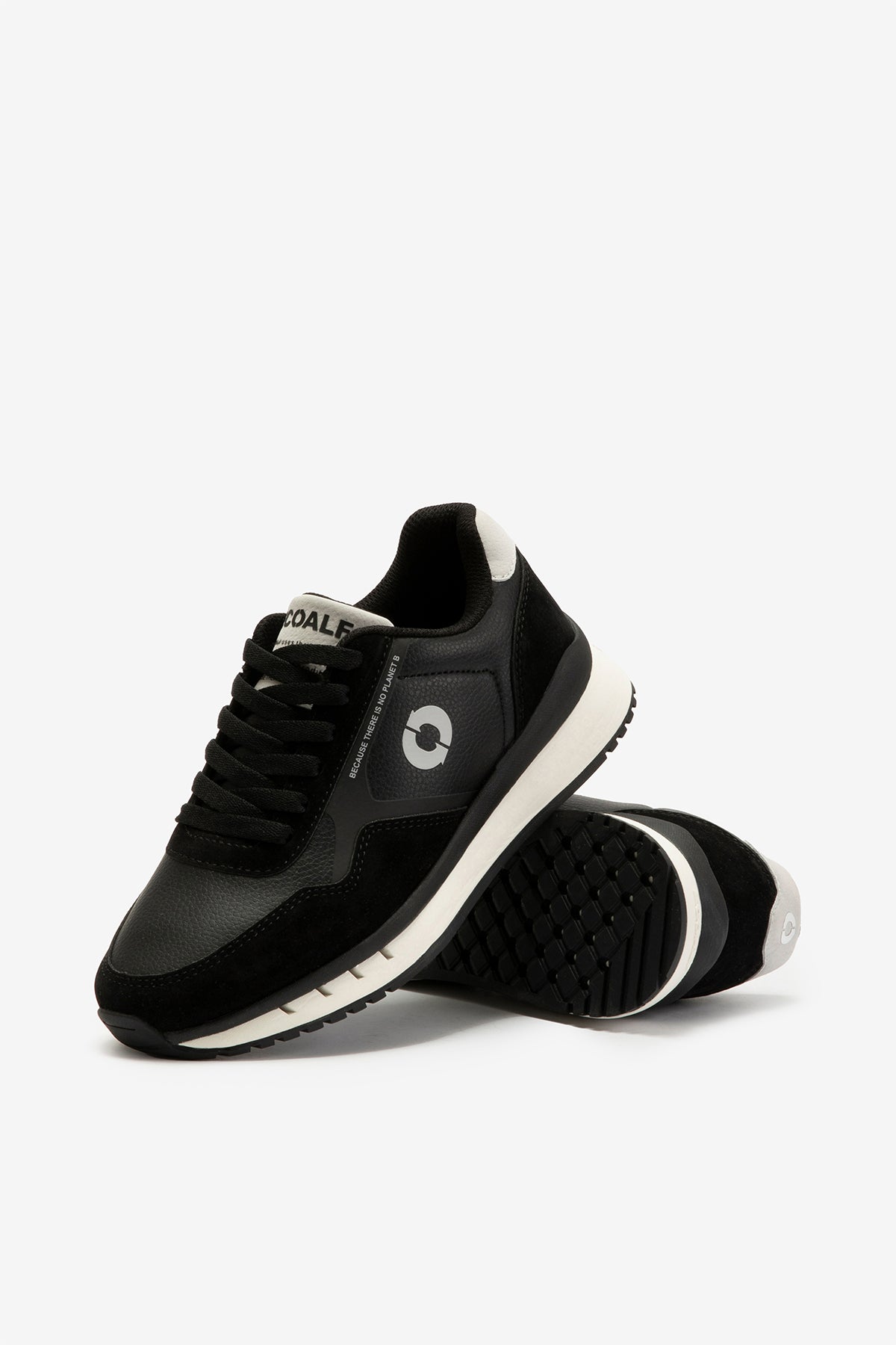 Ecoalf BLACK CERVINO TRAINERS