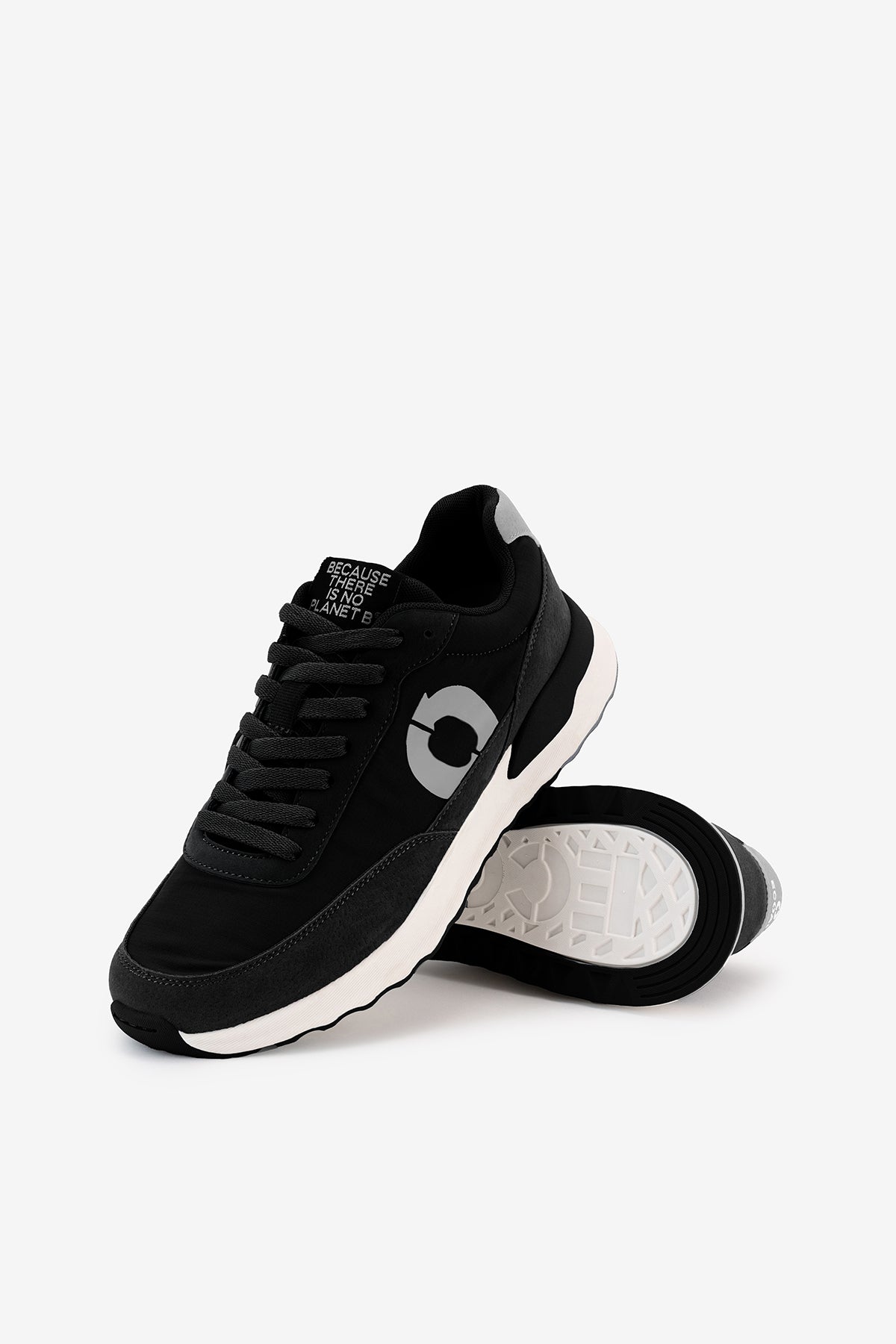 Ecoalf BLACK CONDE TRAINERS