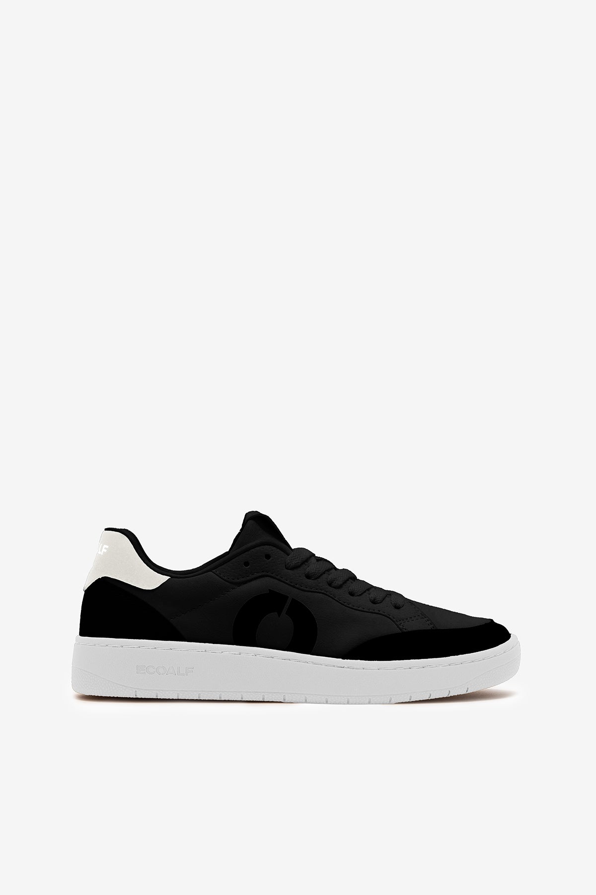 Ecoalf BLACK DEIA VEGAN LEATHER TRAINERS
