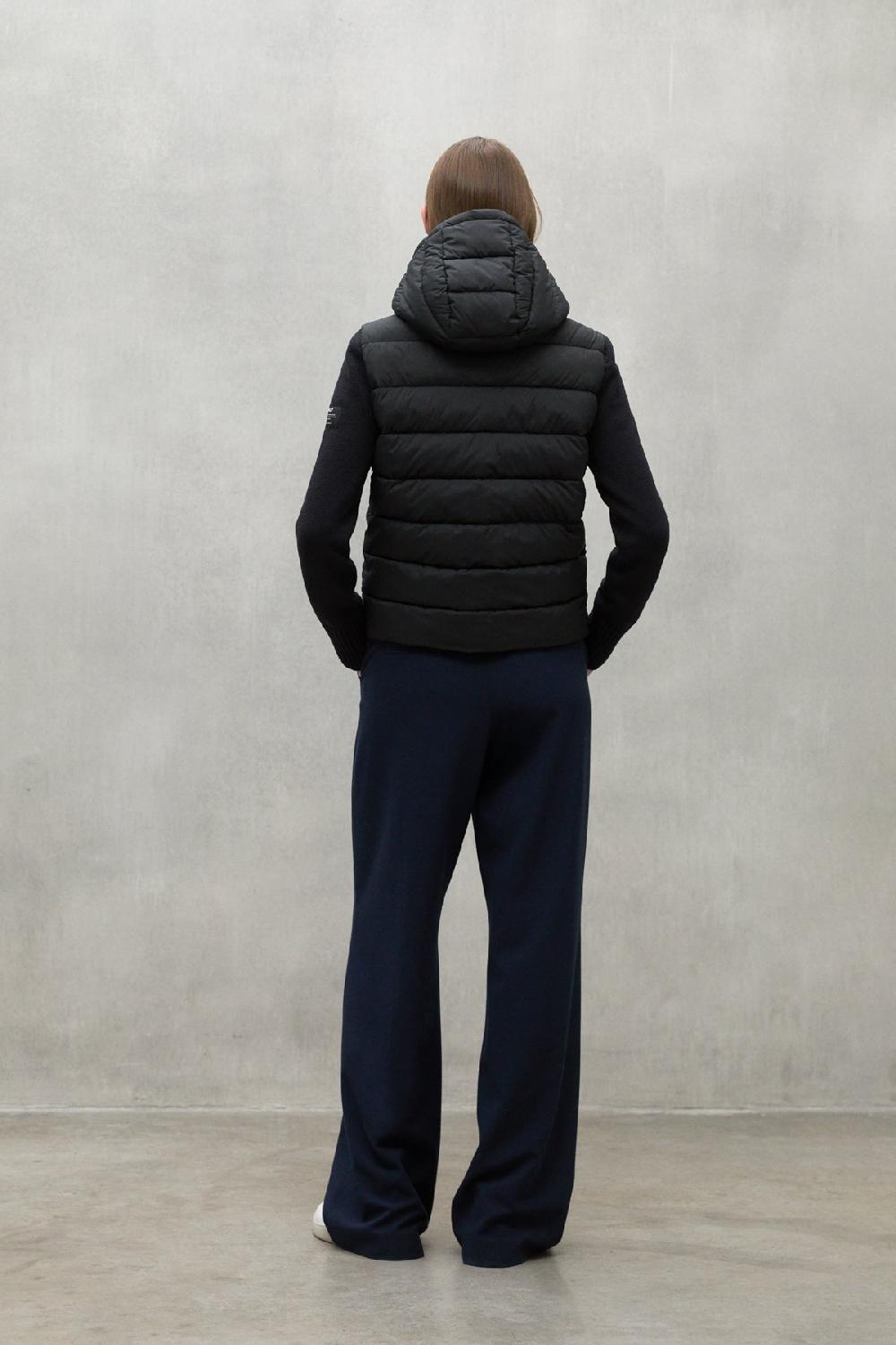 Ecoalf BLACK DENALI KNITTED JACKET