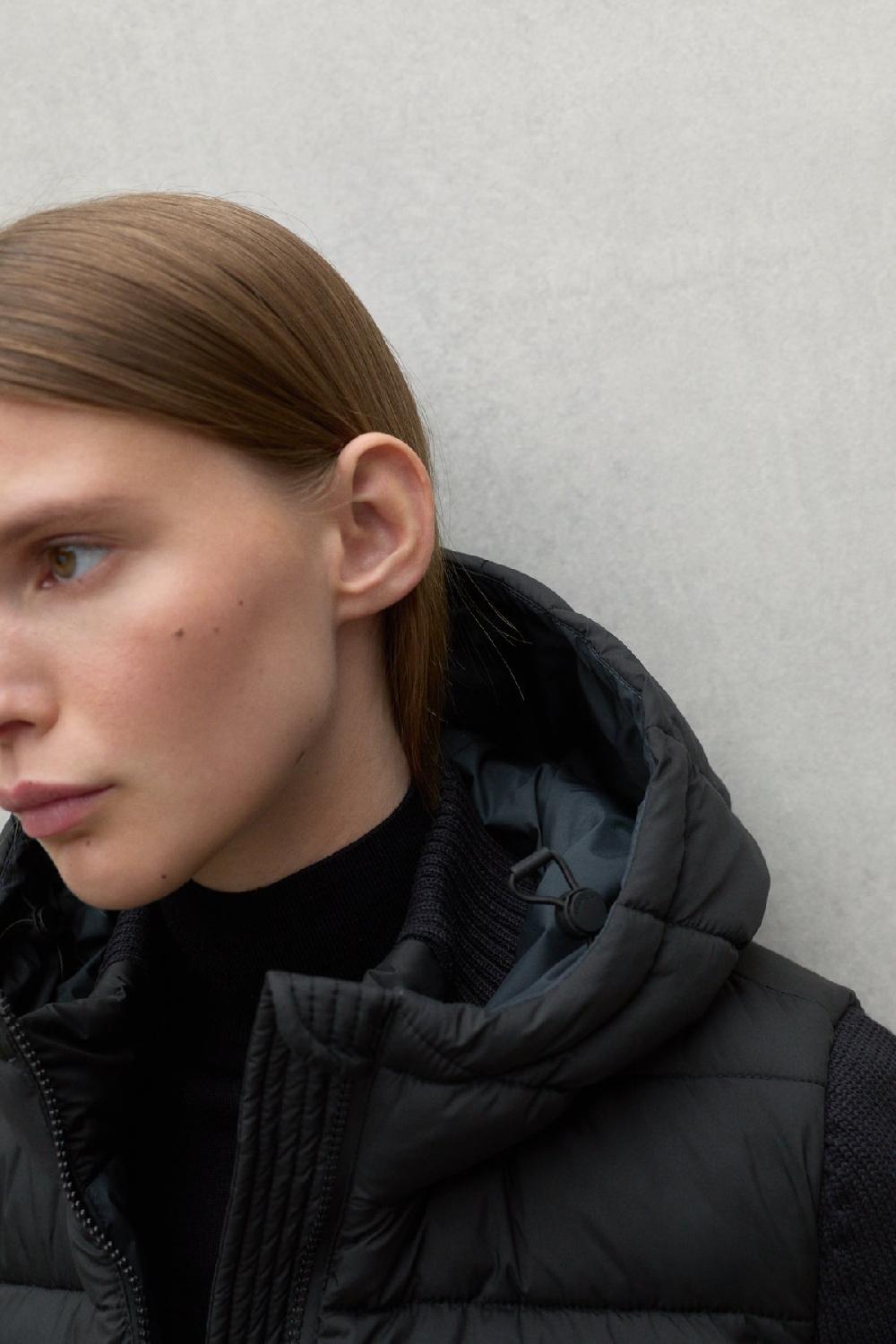 Ecoalf BLACK DENALI KNITTED JACKET