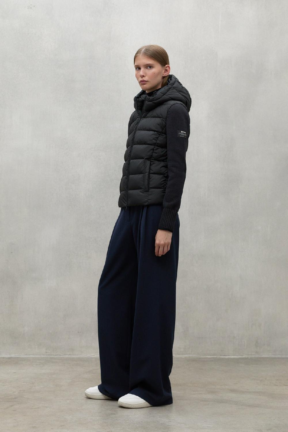 Ecoalf BLACK DENALI KNITTED JACKET