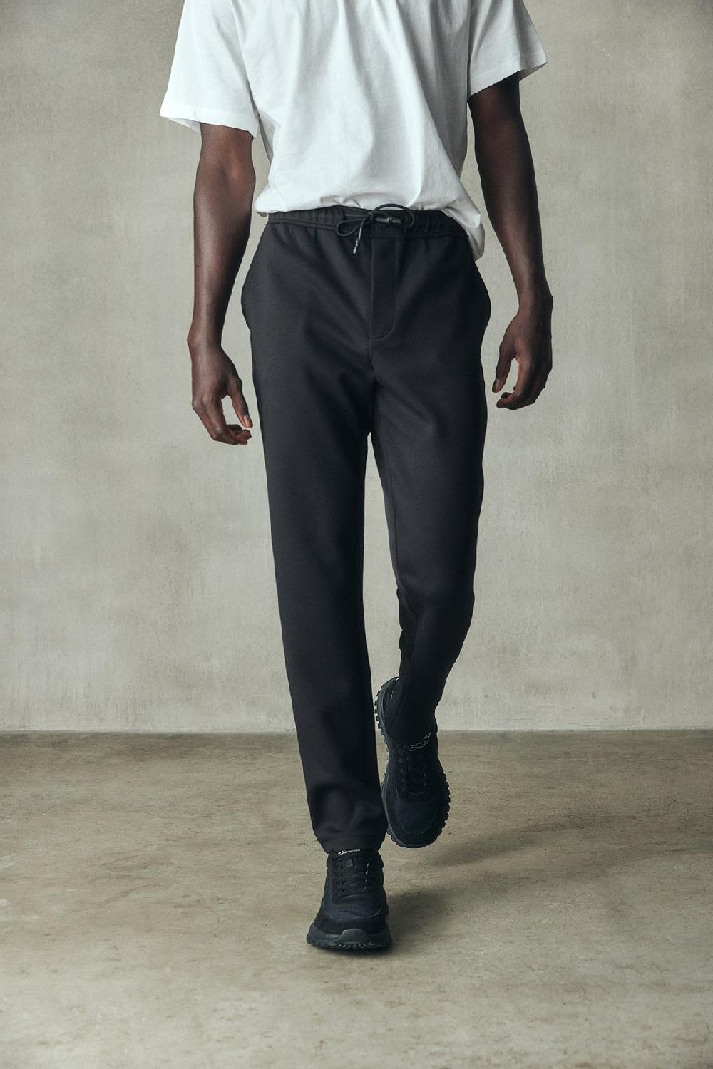 Ecoalf BLACK ETHICA TROUSERS