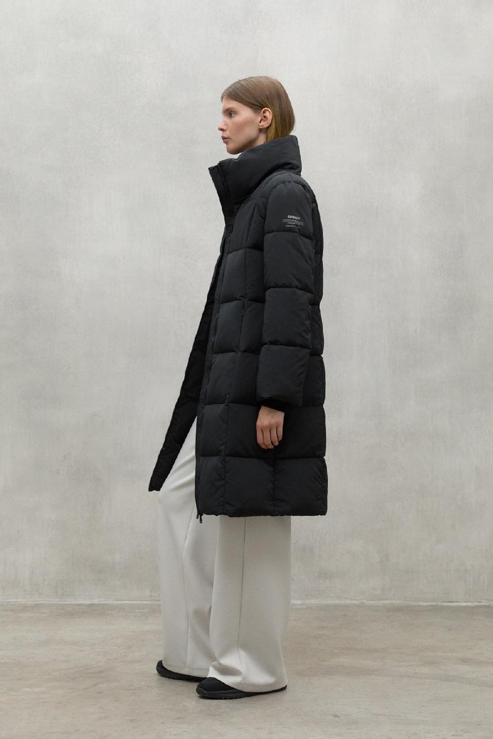 Ecoalf BLACK GALANA COAT