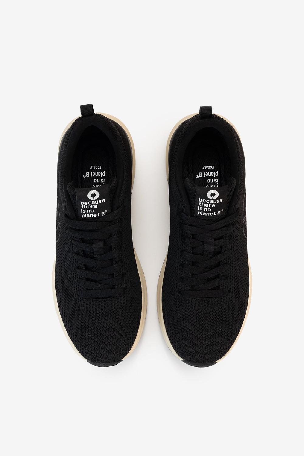 Ecoalf BLACK KNITTED CONDE TRAINERS