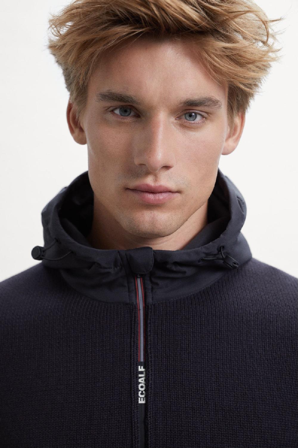 Ecoalf BLACK LESCA KNITTED JUMPER