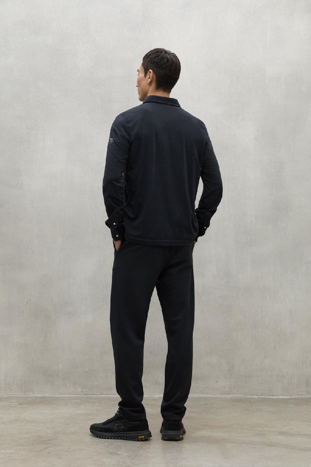 Ecoalf BLACK MATIAS POLO SHIRT