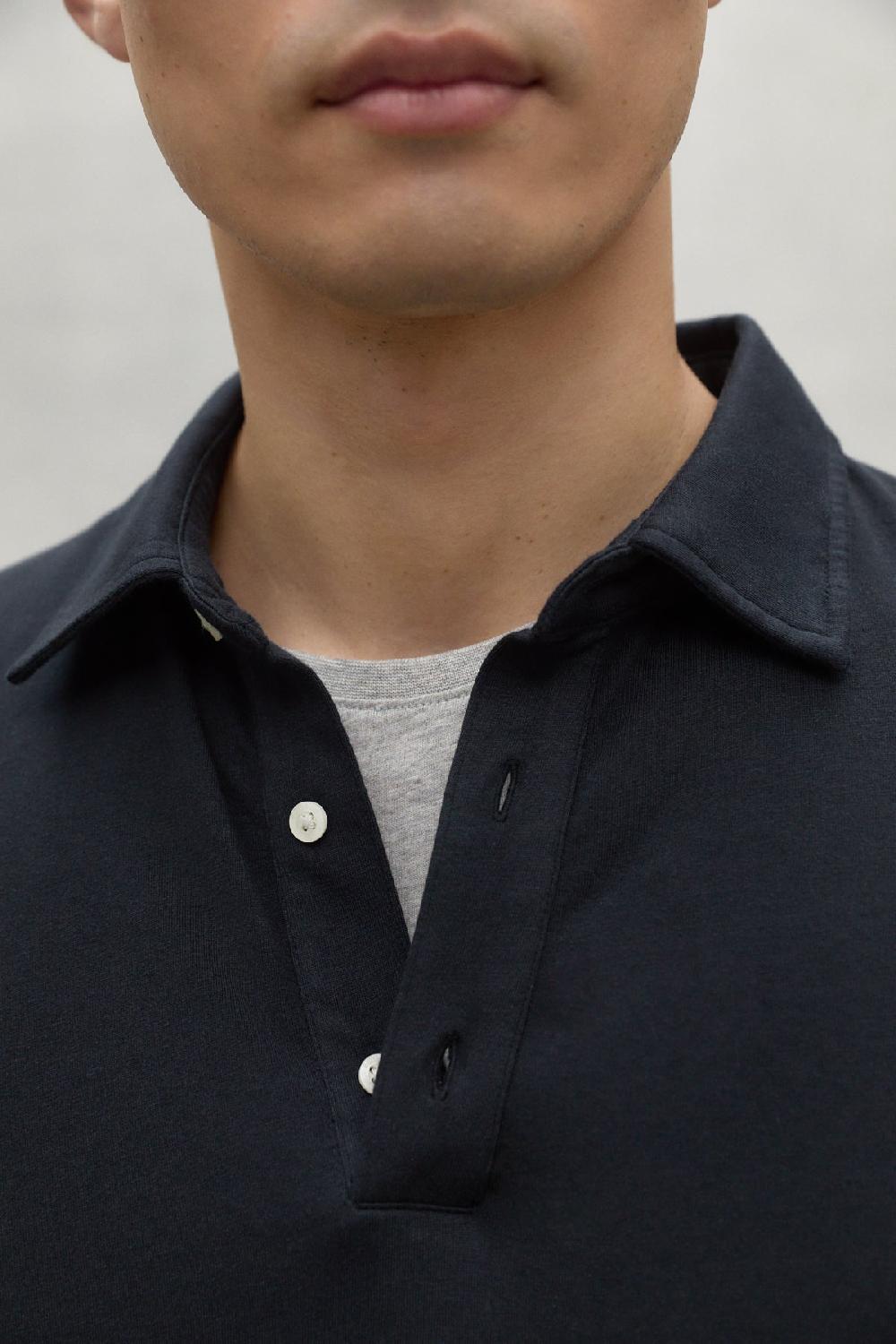 Ecoalf BLACK MATIAS POLO SHIRT