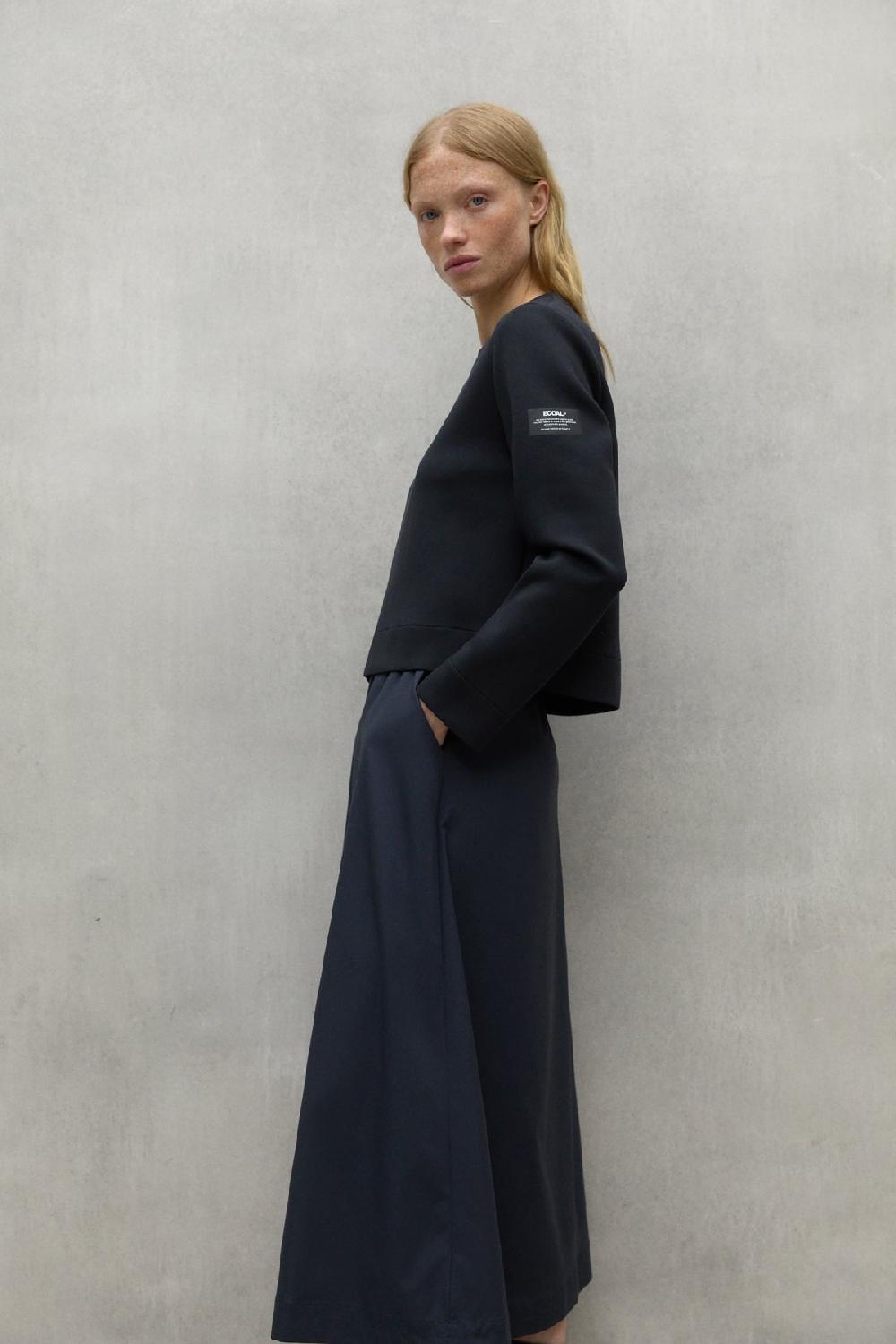 Ecoalf BLACK MORGAN DRESS