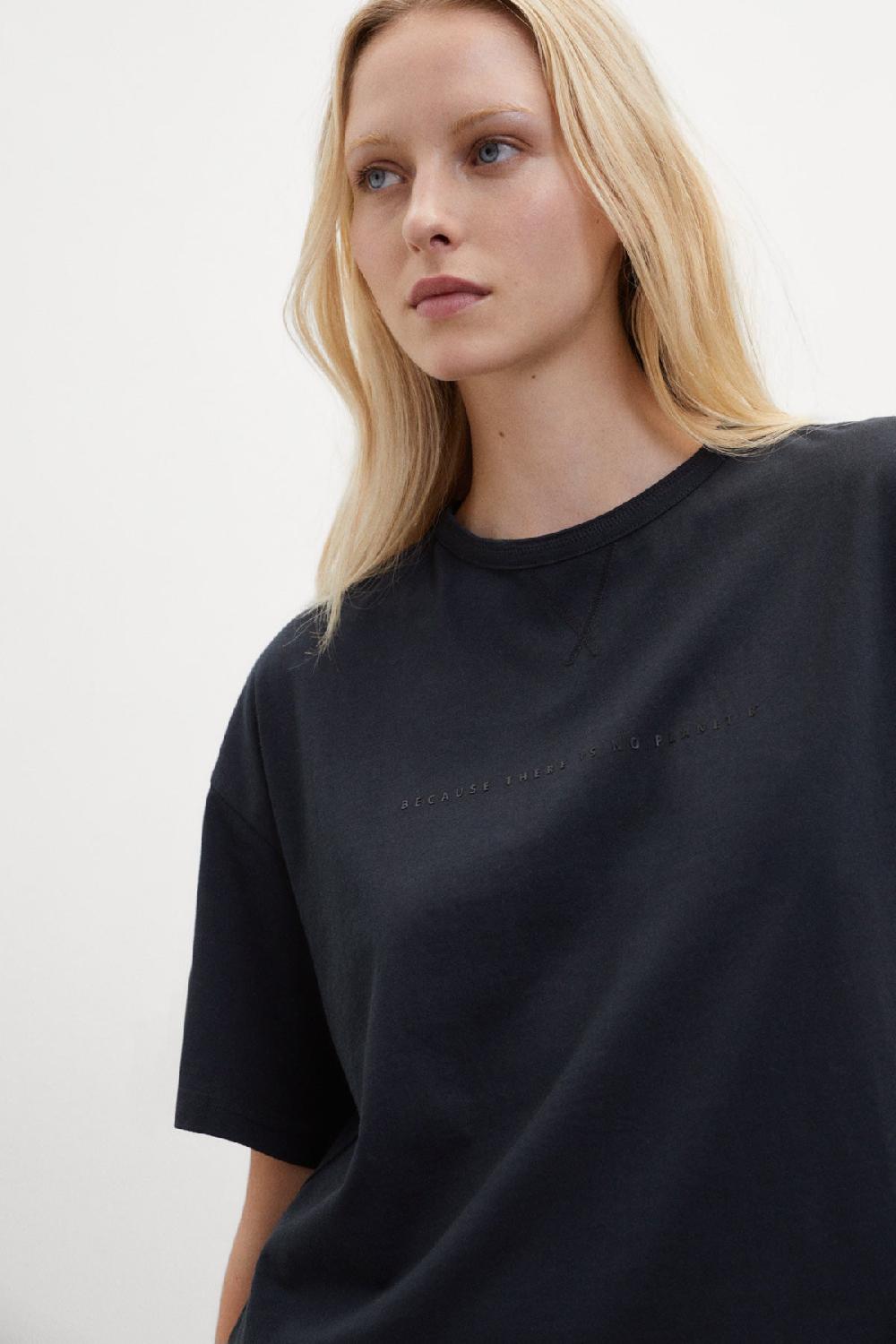 Ecoalf BLACK ODESE T-SHIRT