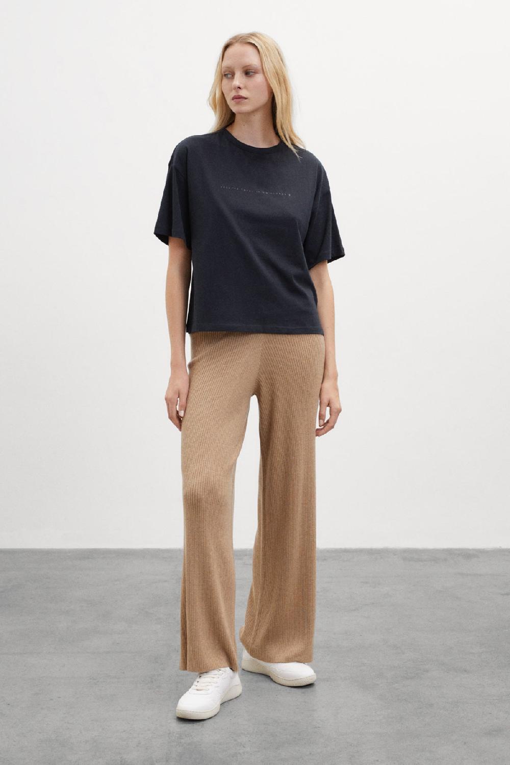 Ecoalf BLACK ODESE T-SHIRT