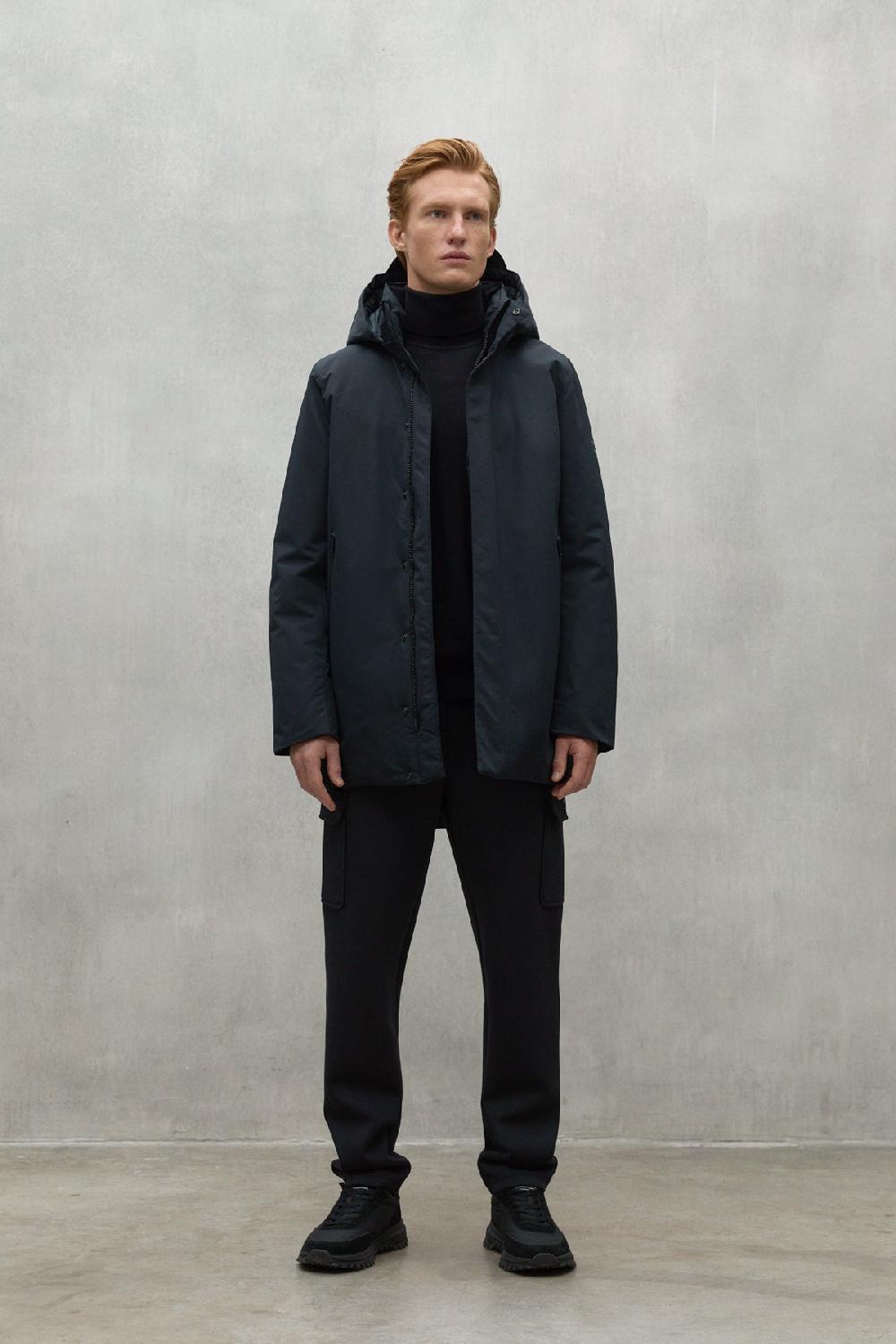 Ecoalf BLACK PARKO COAT