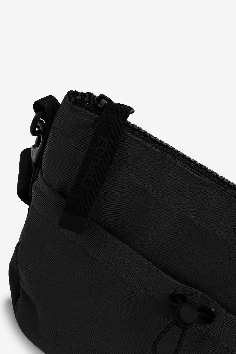 Ecoalf BLACK PEPITA SHOULDER BAG