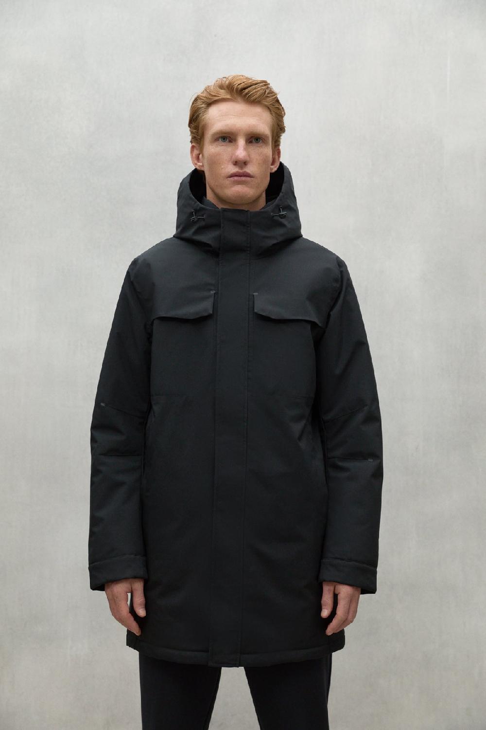 Ecoalf BLACK RAINER COAT