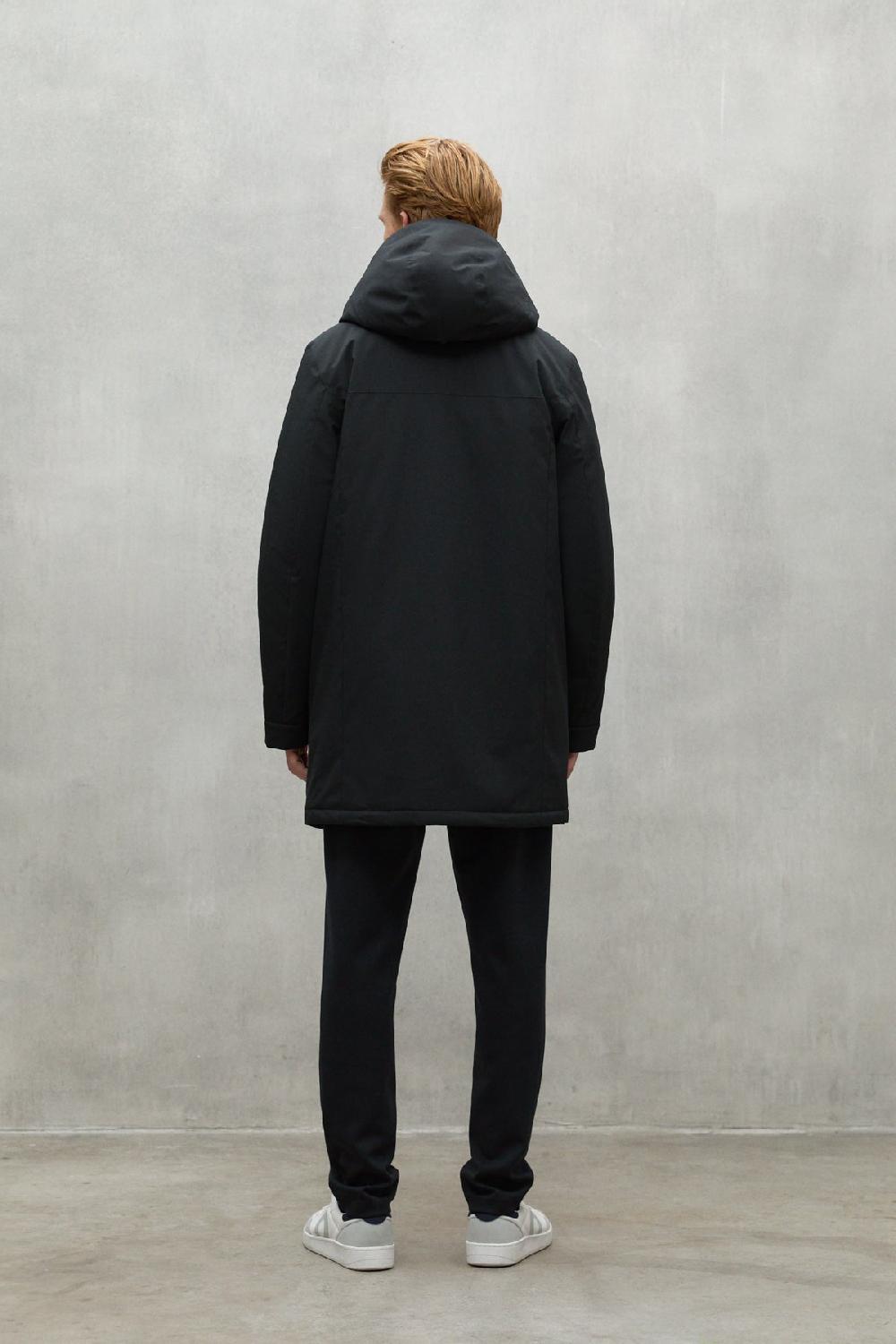 Ecoalf BLACK RAINER COAT