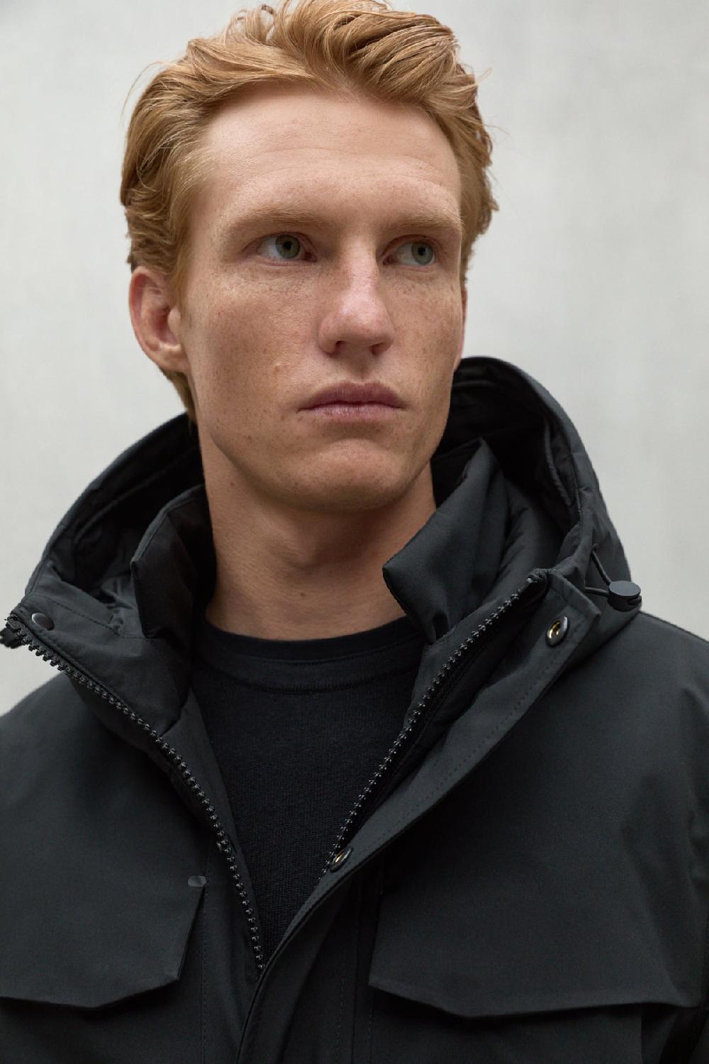 Ecoalf BLACK RAINER COAT