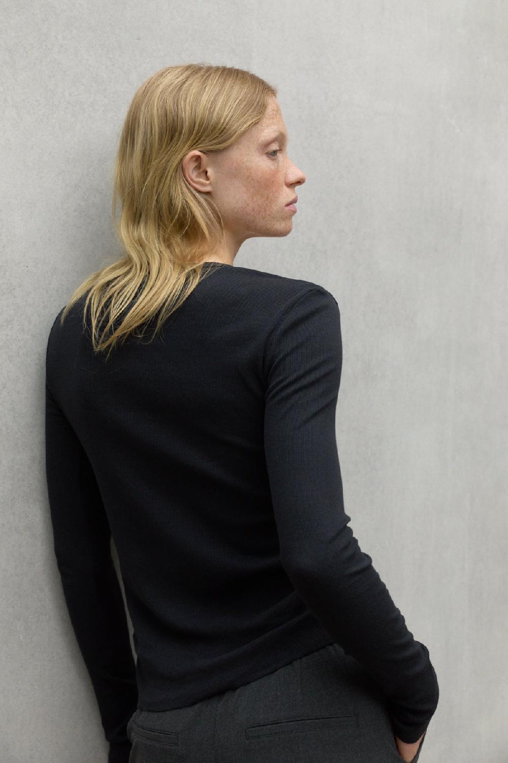 Ecoalf BLACK SINES T-SHIRT