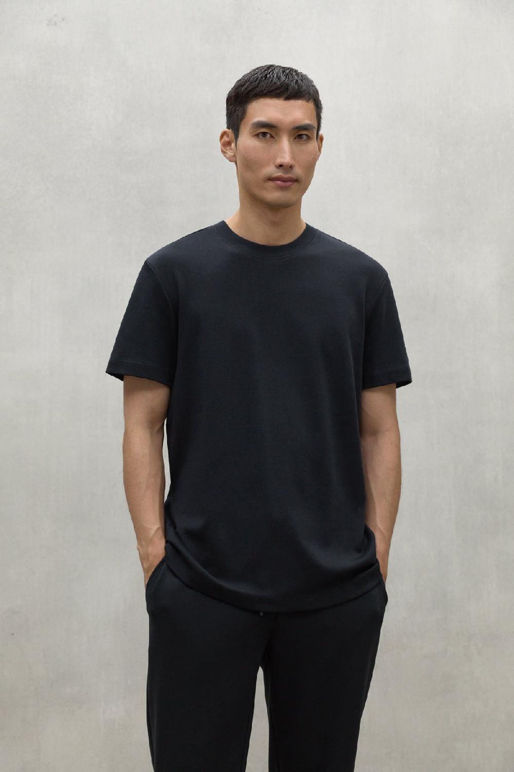 Ecoalf BLACK SINTRA T-SHIRT