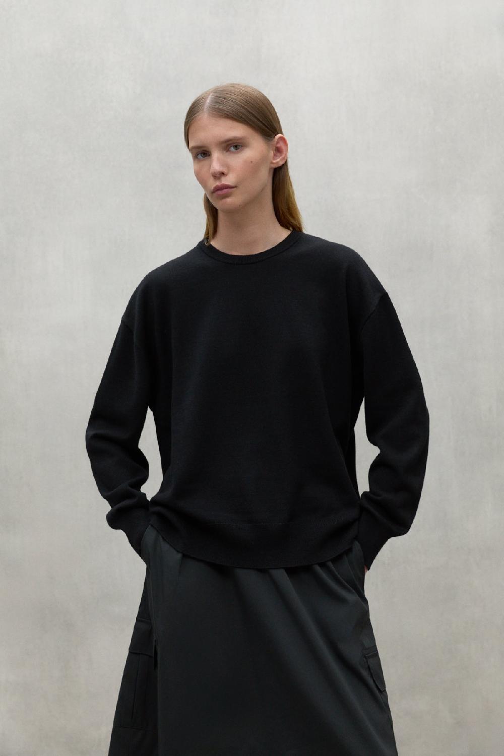 Ecoalf BLACK TUYA SWEATER