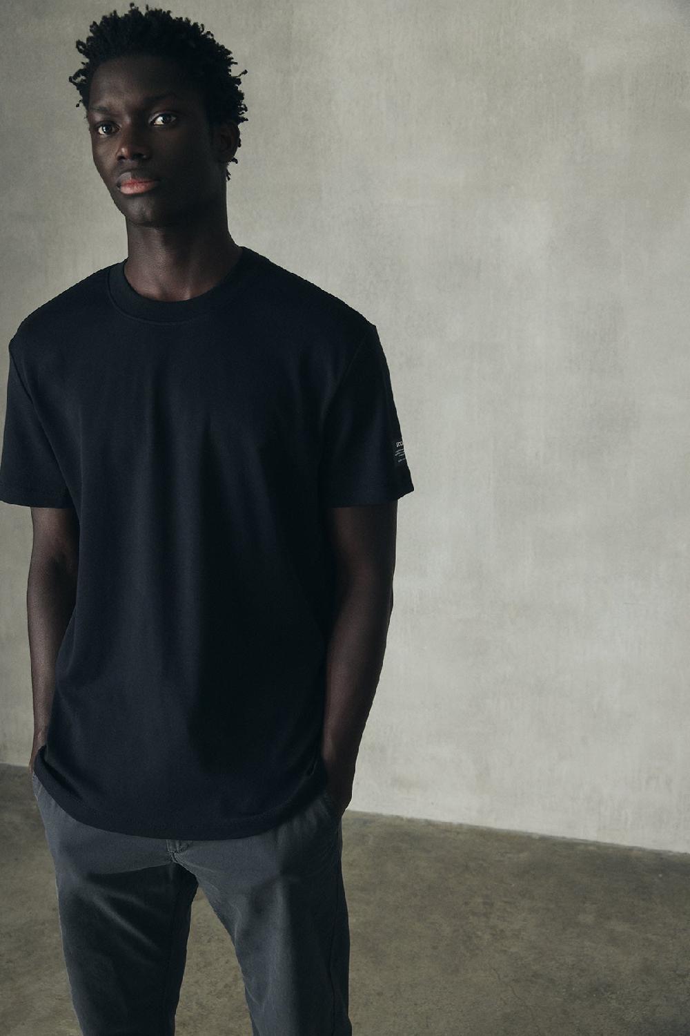 Ecoalf BLACK VENT T-SHIRT