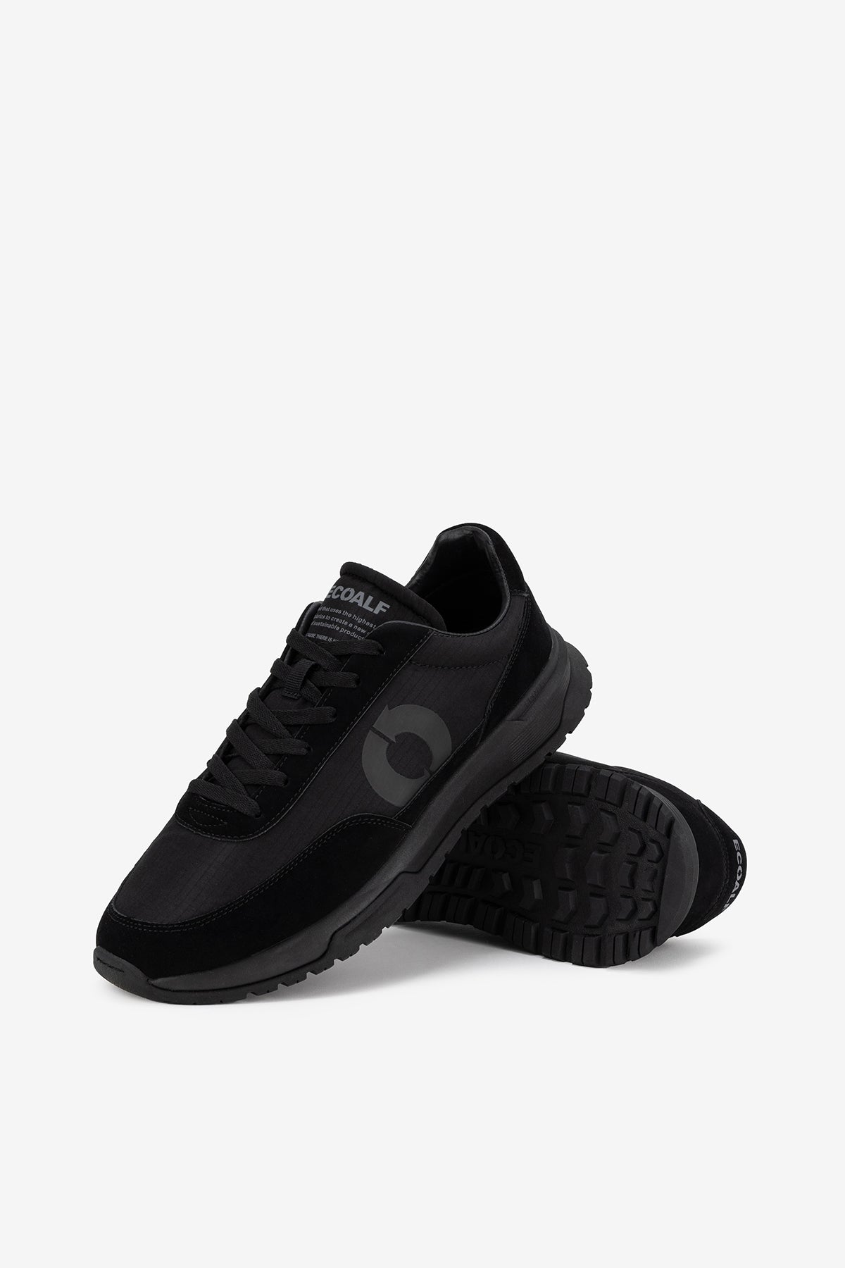 Ecoalf BLACK VENTURA TRAINERS