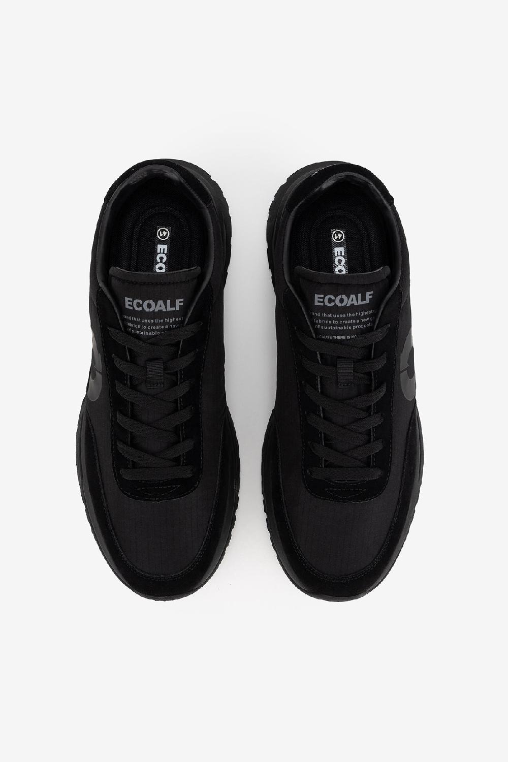 Ecoalf BLACK VENTURA TRAINERS