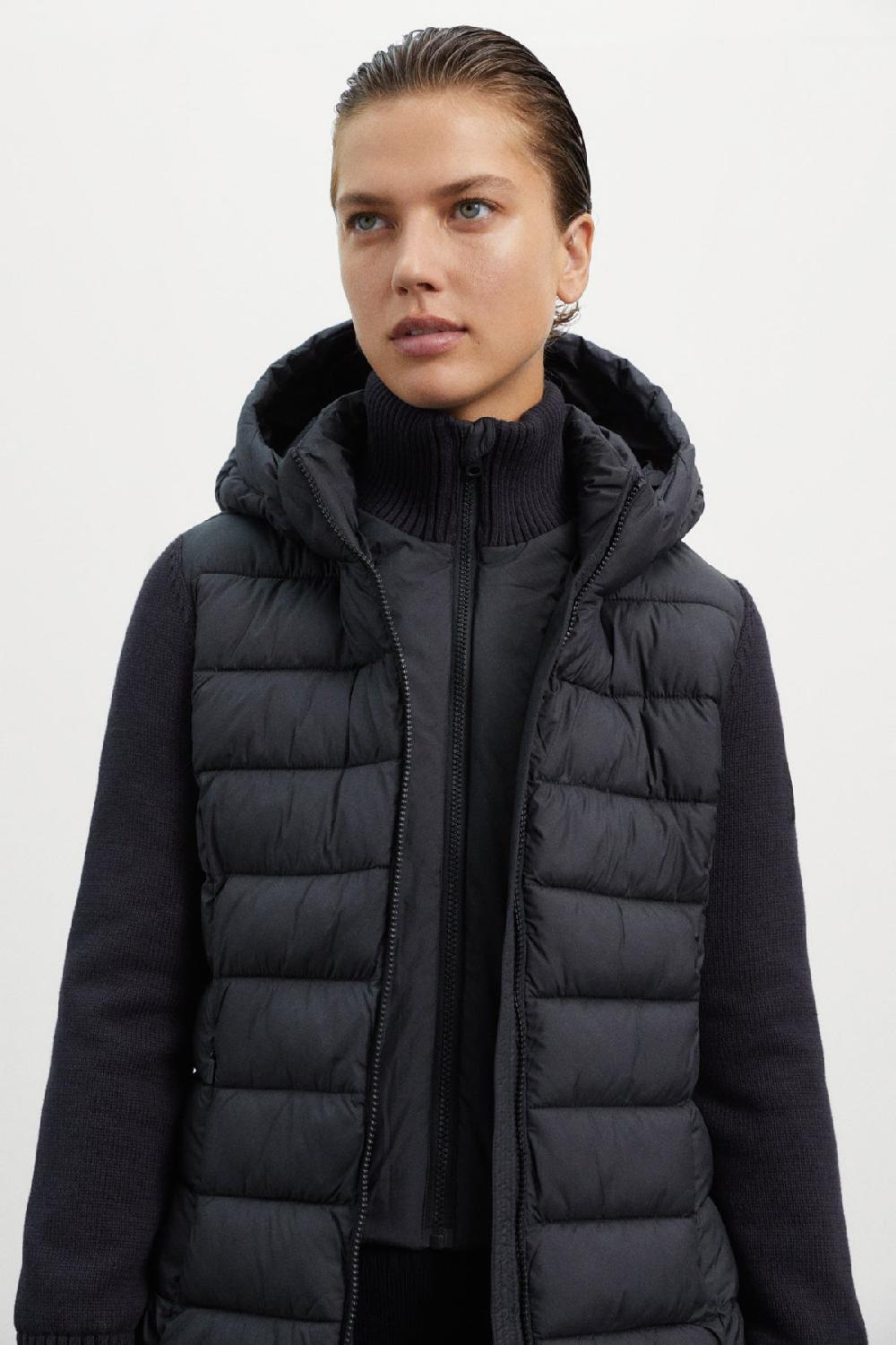 Ecoalf BLACK WISTERIA COAT