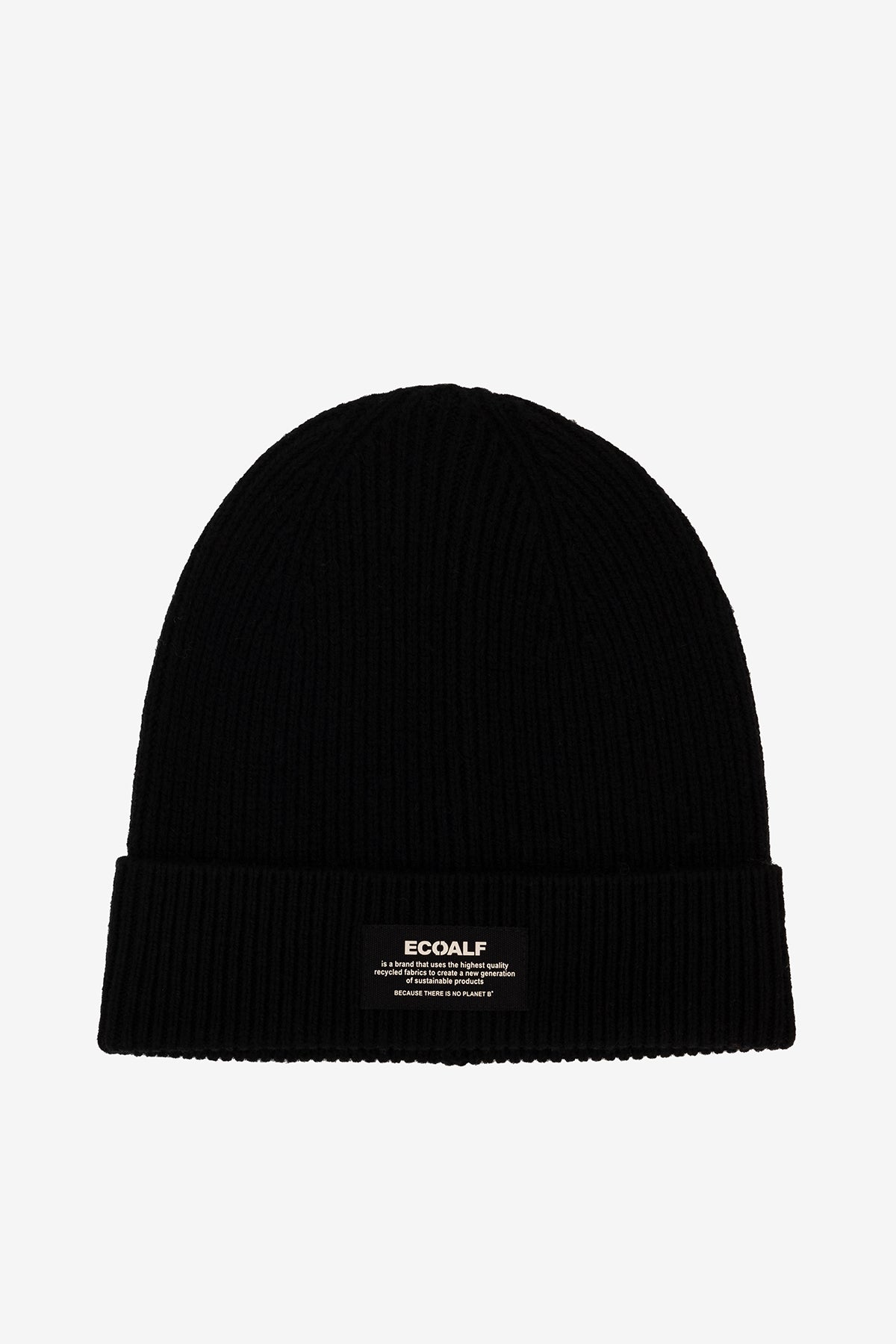 Ecoalf BLACK WOOL HAT