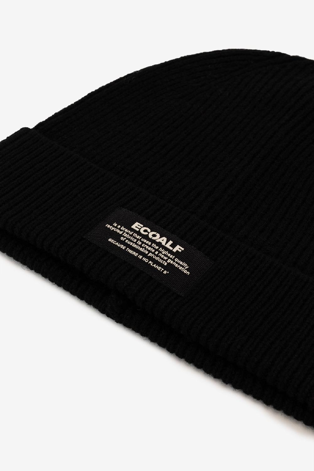 Ecoalf BLACK WOOL HAT