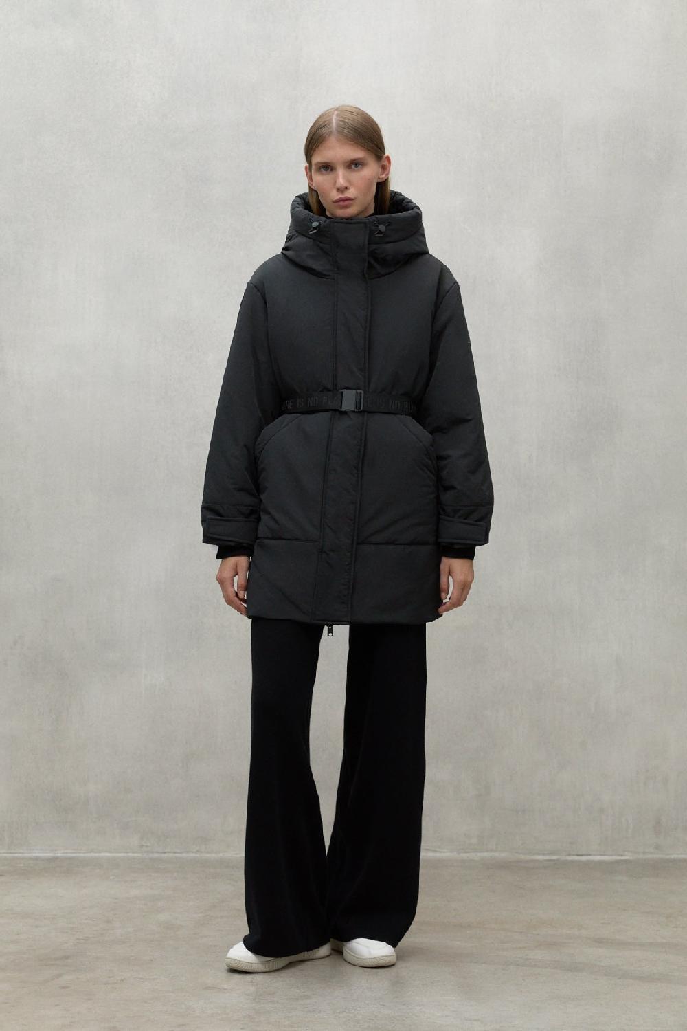 Ecoalf BLACK YARI COAT