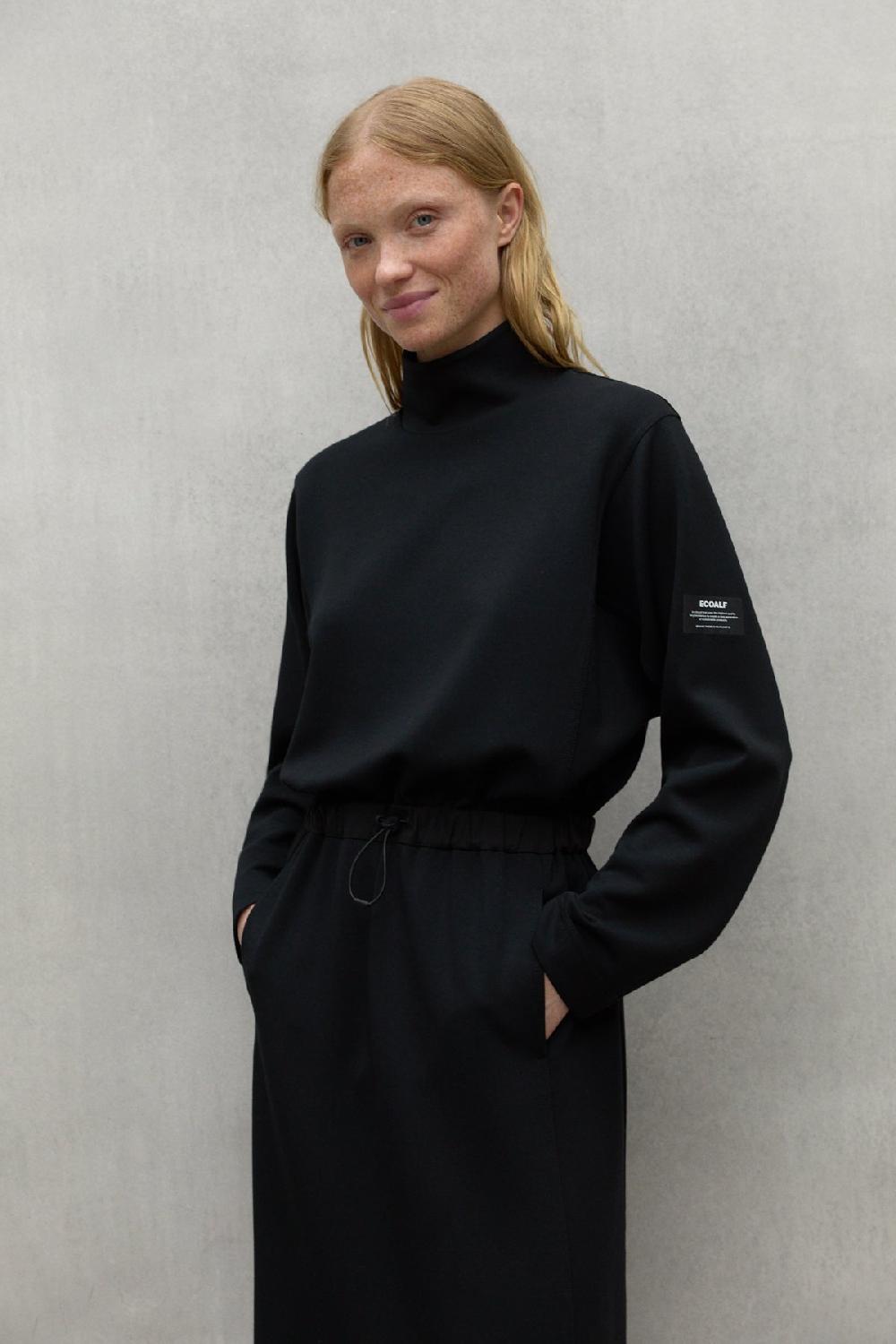Ecoalf BLACK ZAFIRO DRESS