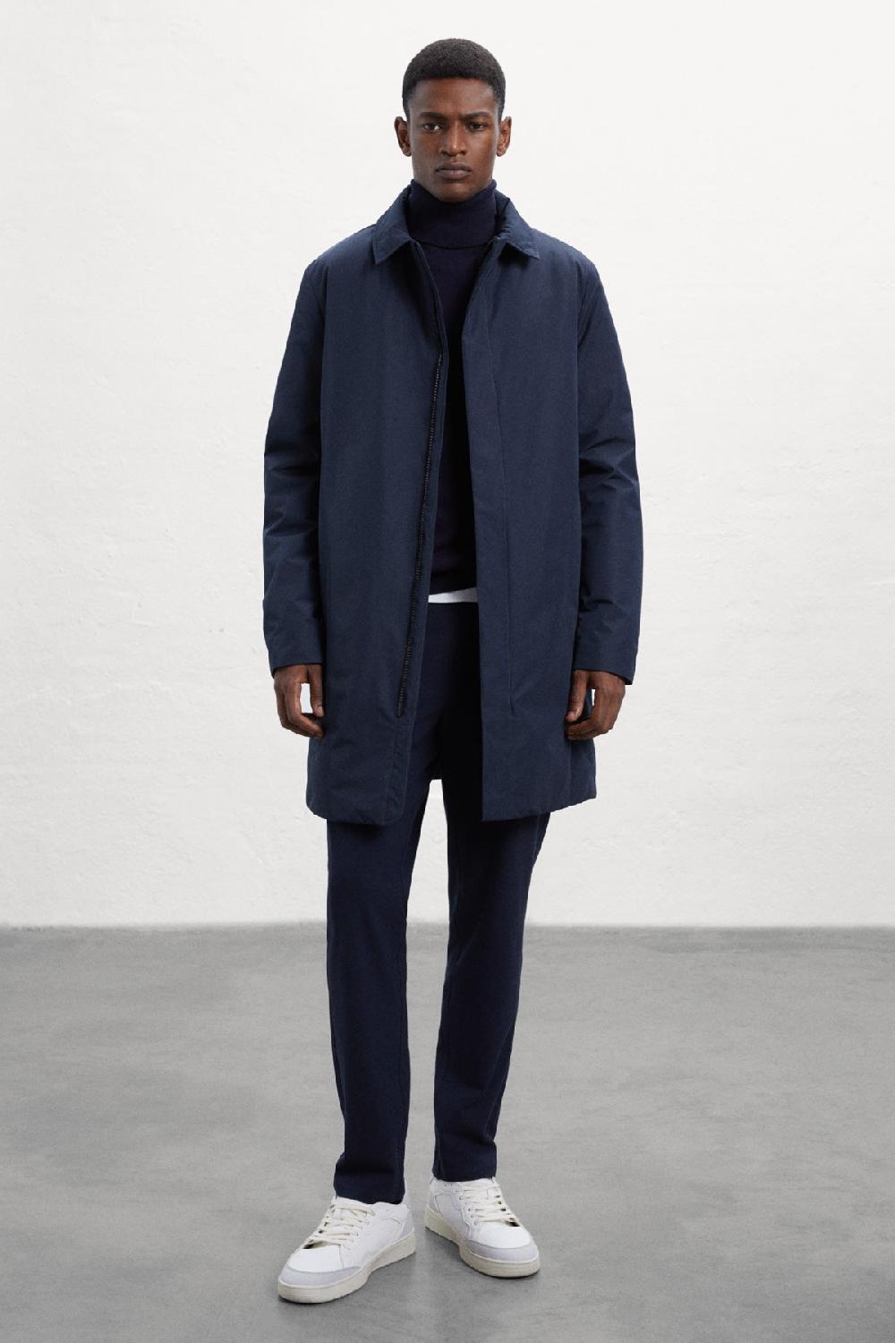 Ecoalf BLUE ABADIA RAINCOAT