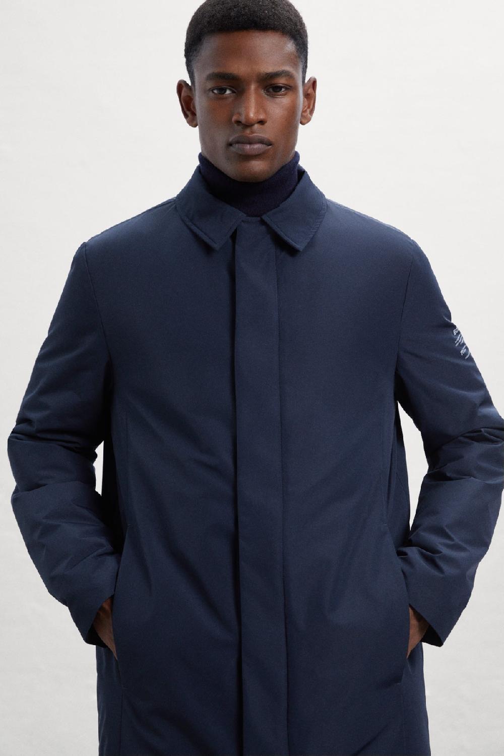 Ecoalf BLUE ABADIA RAINCOAT