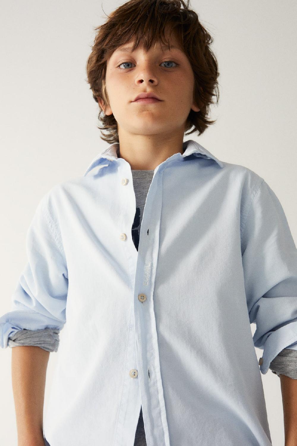 Ecoalf BLUE ANTEJO SHIRT