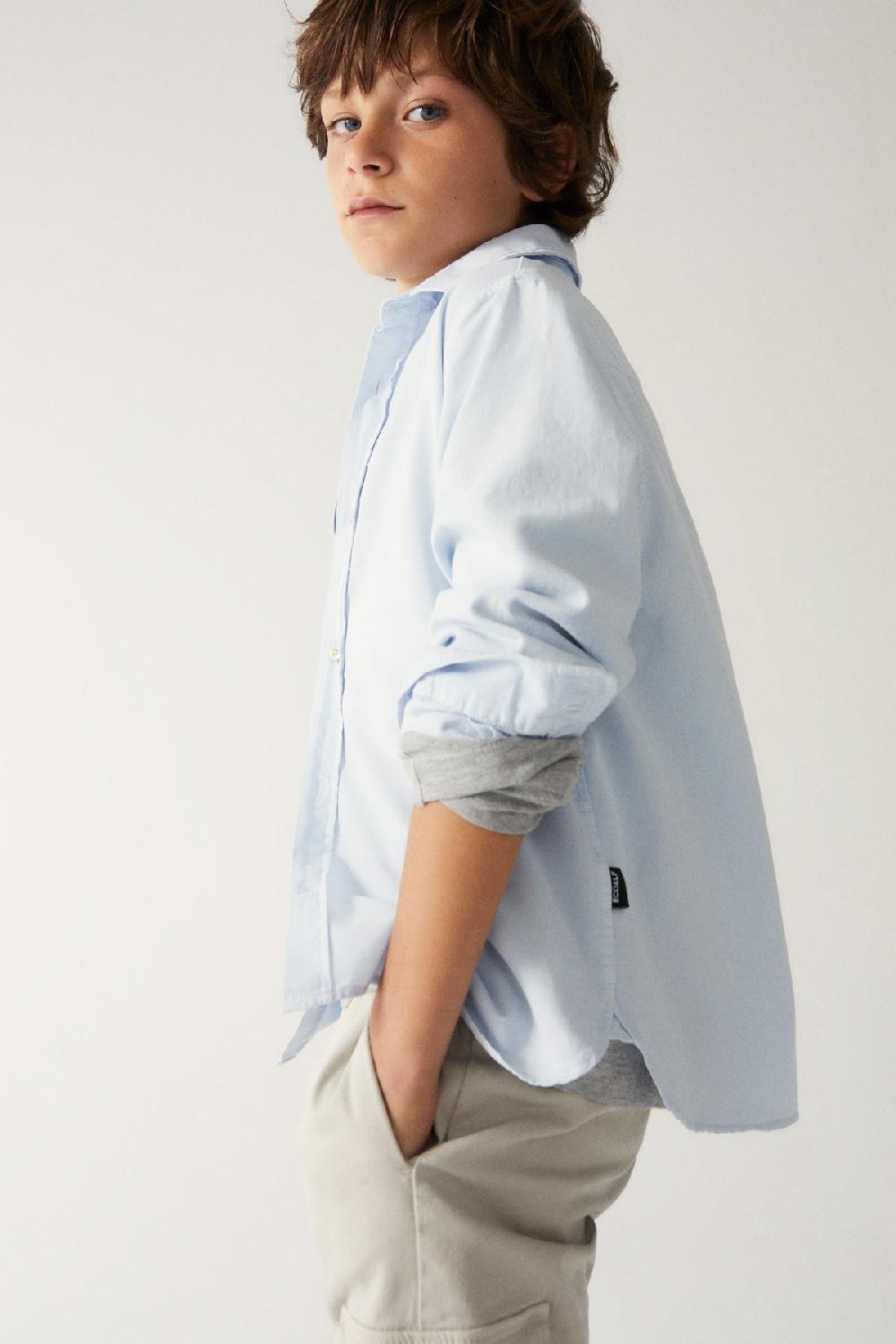 Ecoalf BLUE ANTEJO SHIRT