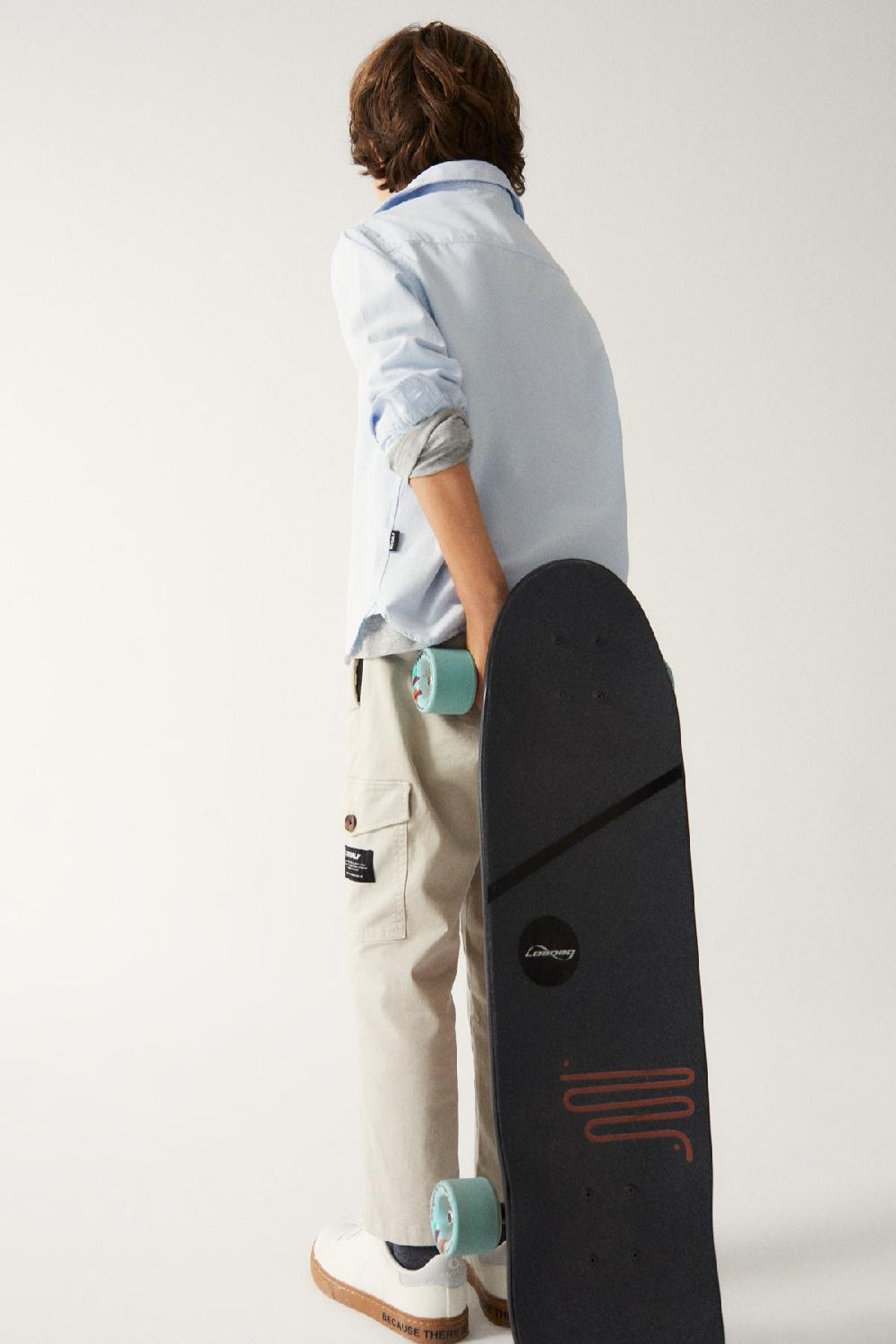 Ecoalf BLUE ANTEJO SHIRT