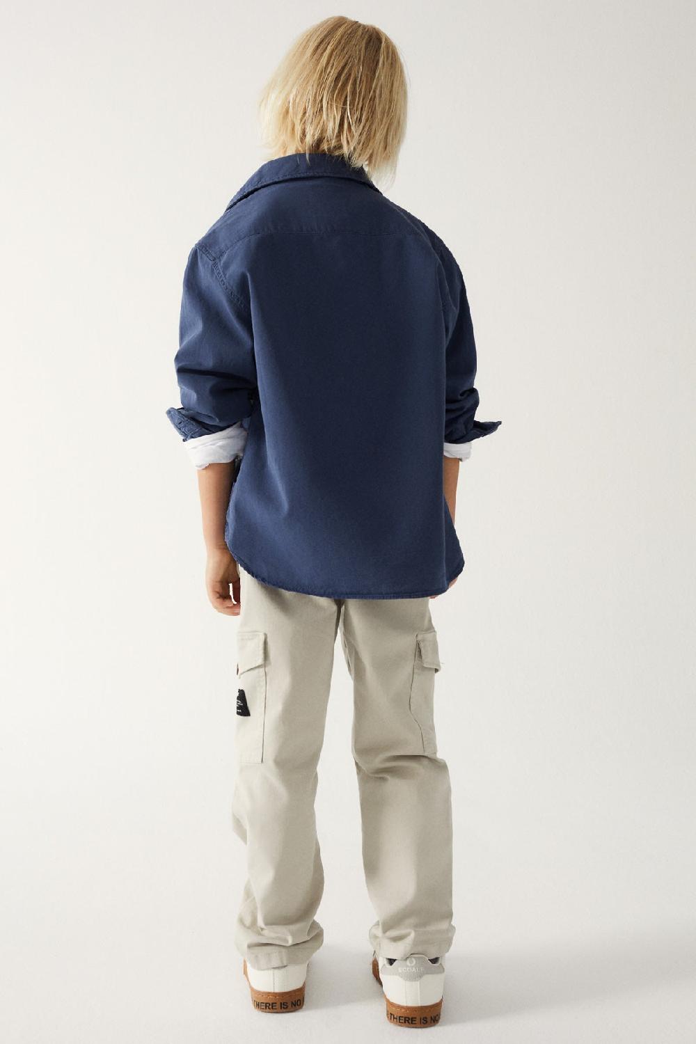 Ecoalf BLUE ANTEJO SHIRT