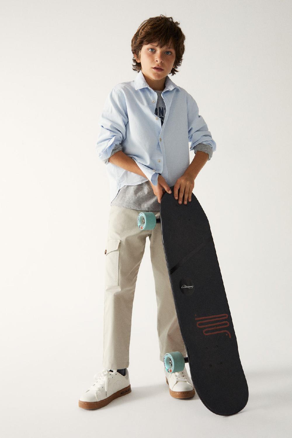 Ecoalf BLUE ANTEJO SHIRT