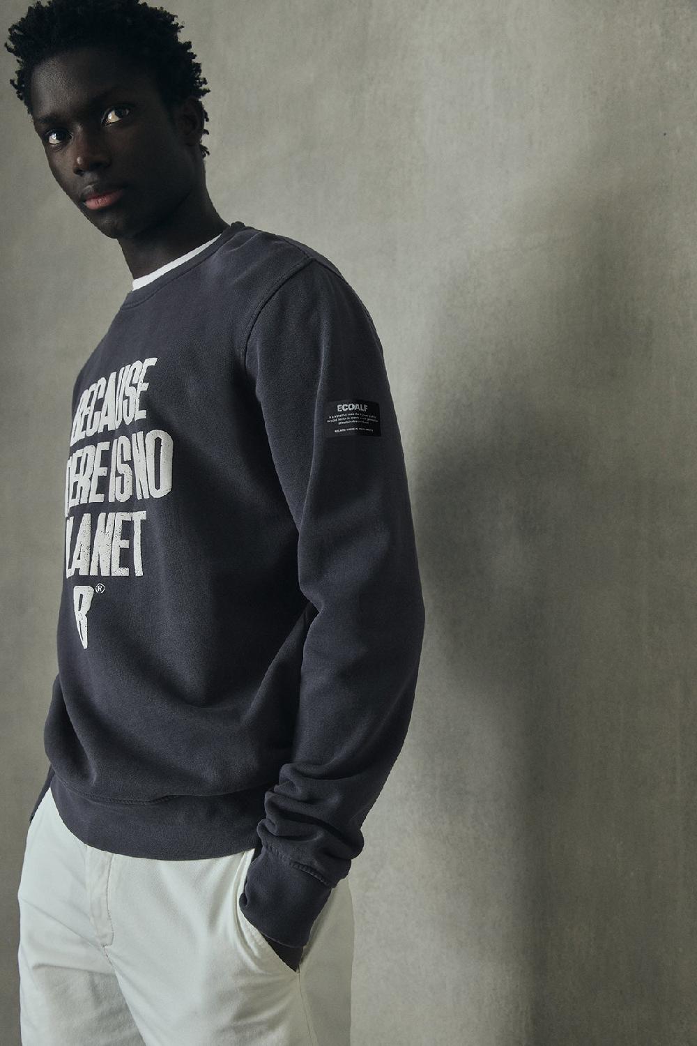 Ecoalf BLUE BARDER SWEATSHIRT