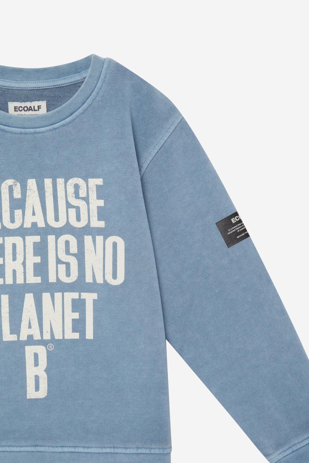 Ecoalf BLUE BARDERA SWEATSHIRT