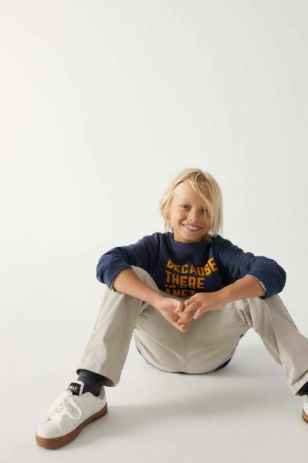 Ecoalf BLUE BARDERA SWEATSHIRT