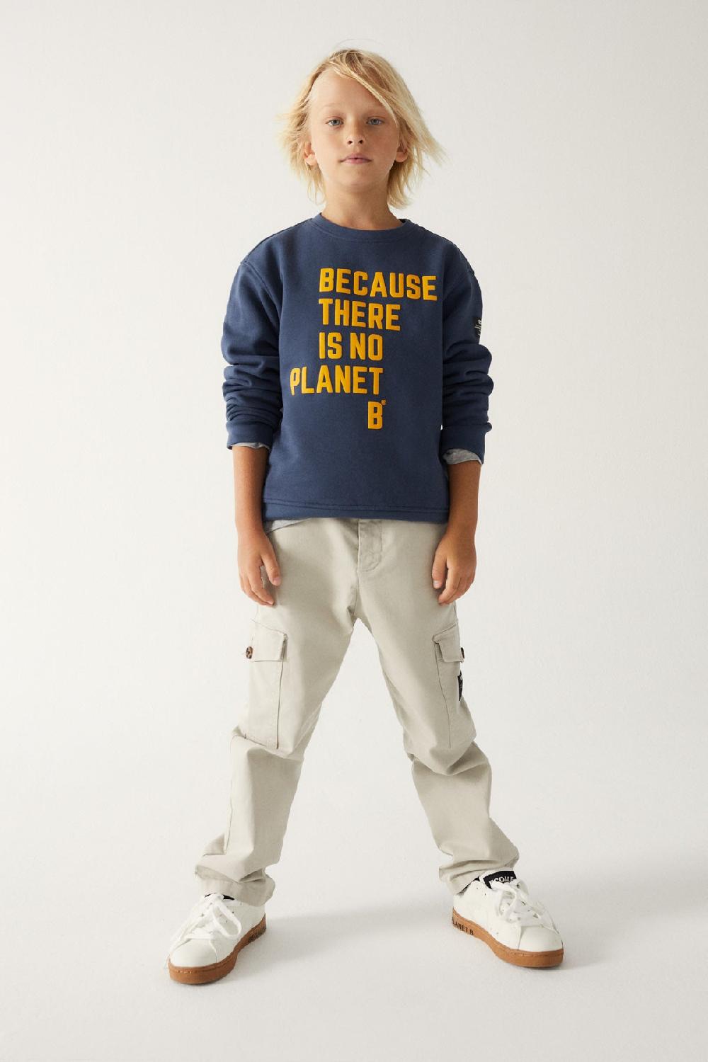 Ecoalf BLUE BARDERA SWEATSHIRT