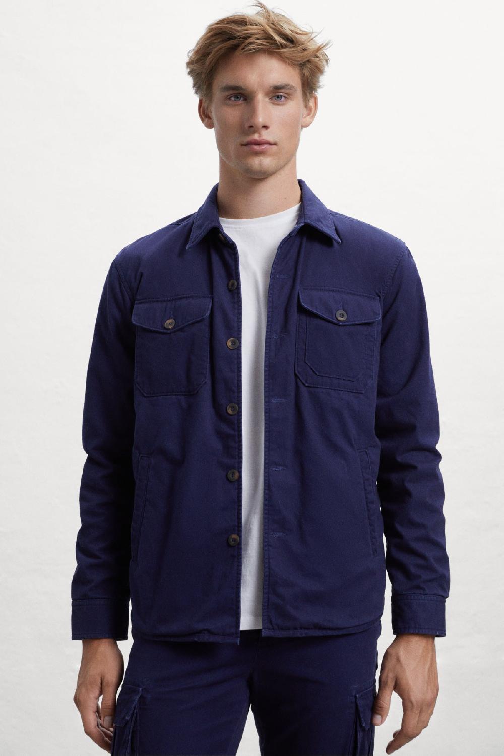 Ecoalf BLUE BATURA OVERSHIRT