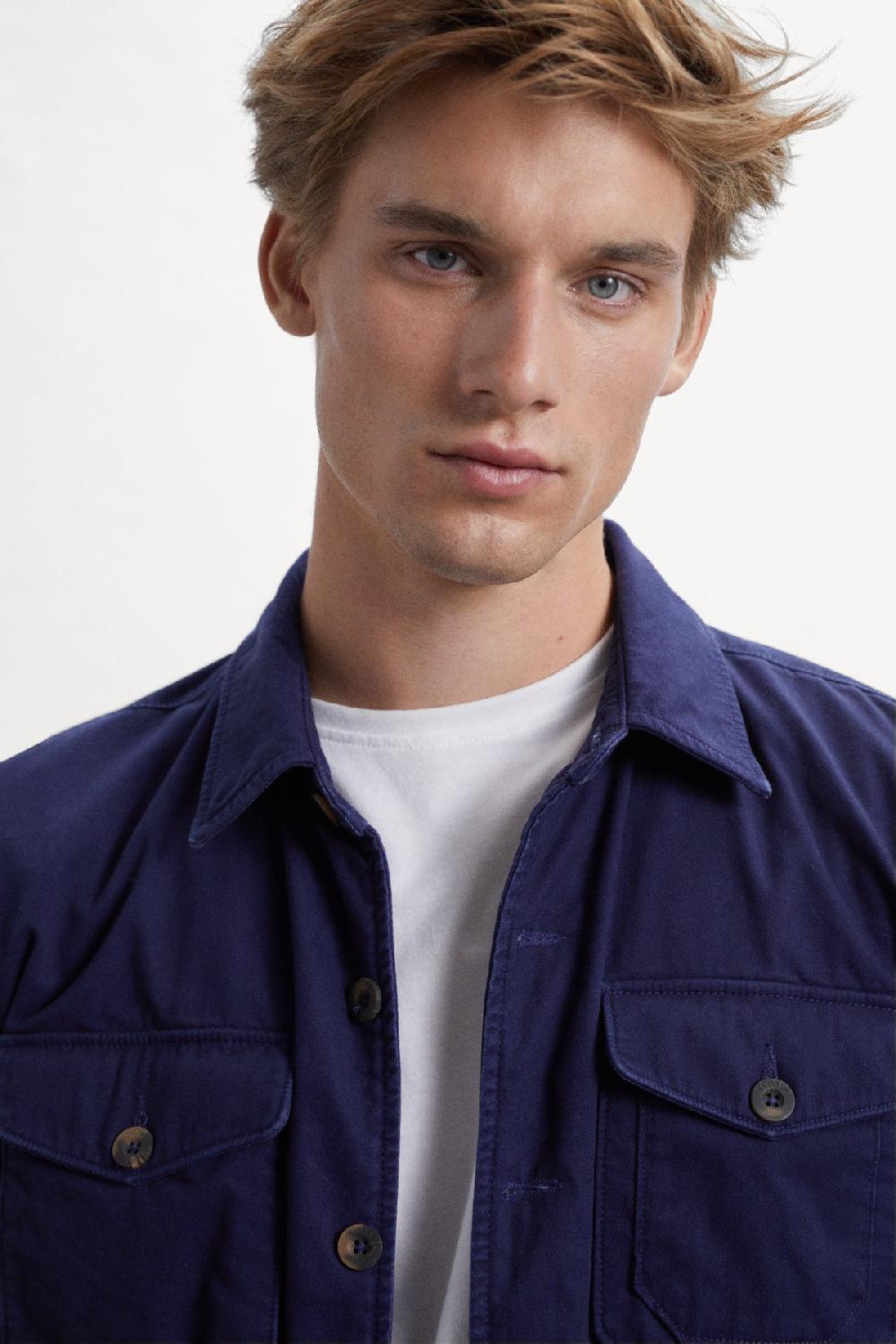 Ecoalf BLUE BATURA OVERSHIRT