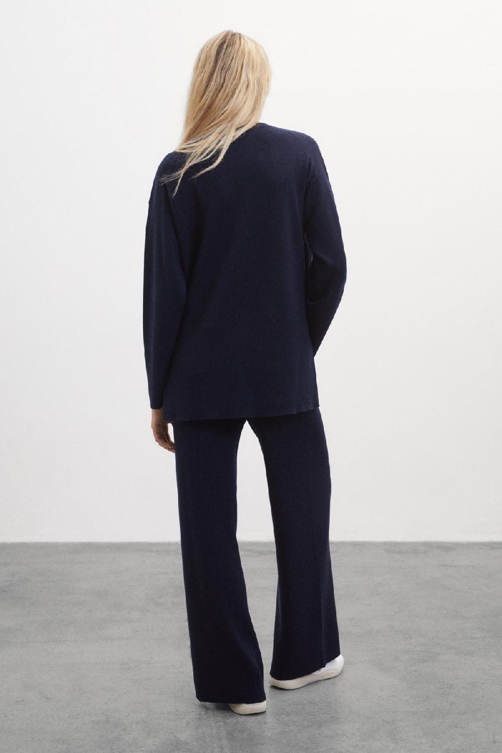 Ecoalf BLUE BERGAMOTA KNITTED JUMPER