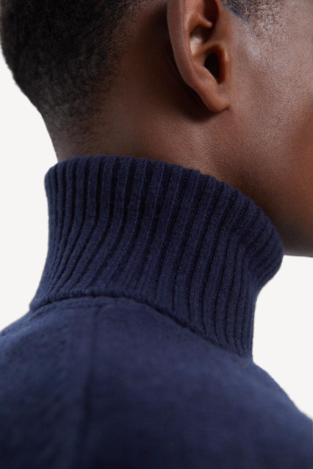 Ecoalf BLUE BRUN KNITTED JUMPER