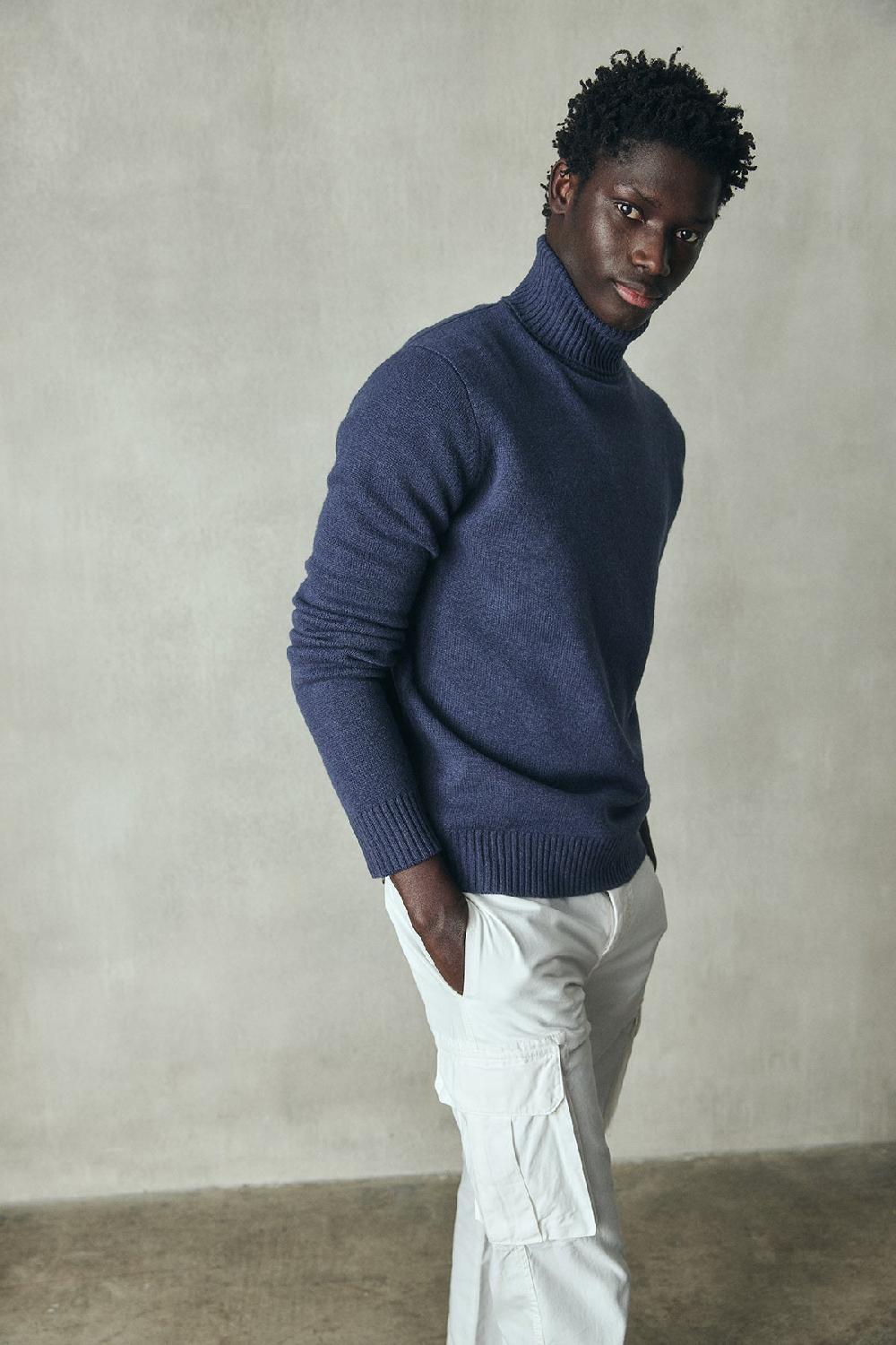 Ecoalf BLUE BRUN SWEATER