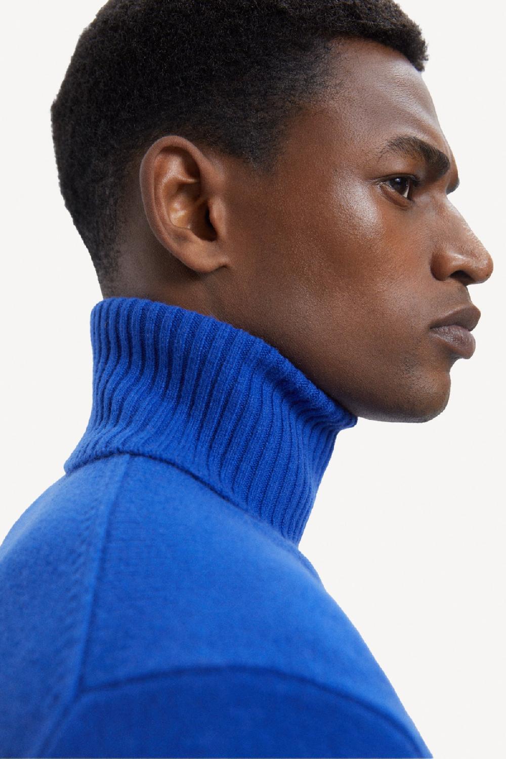 Ecoalf BLUE BRUNA KNITTED JUMPER