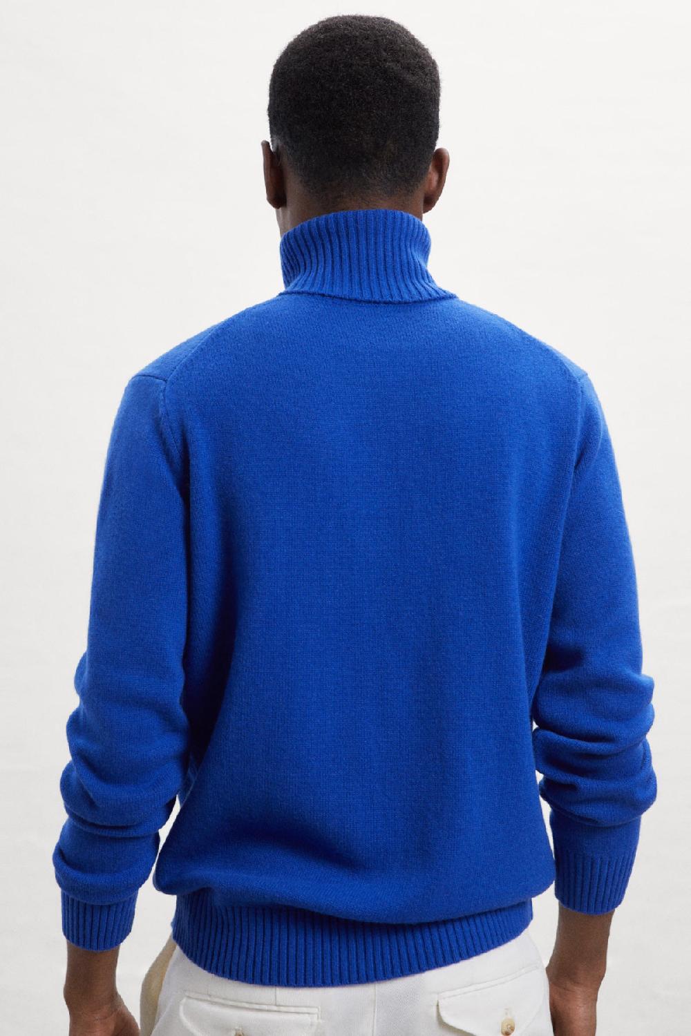 Ecoalf BLUE BRUNA KNITTED JUMPER